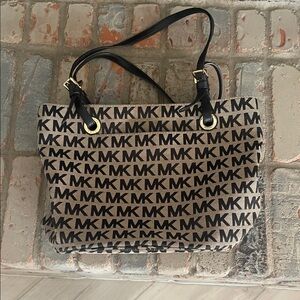 Michael Kors Jet Set North South monagram canvas tote